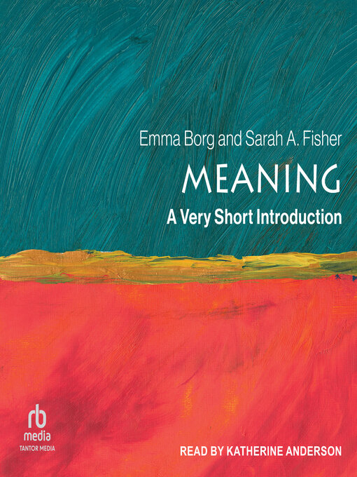 Title details for Meaning by Emma Borg - Wait list